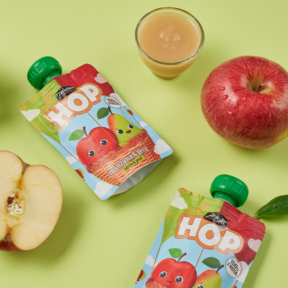 아넬라 짜먹는 아기 과일퓨레 HOP 8팩 시작과일 A+2팩