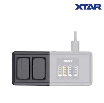 XTAR 소니 NP-FW50 배터리 듀얼 모듈 충전기 (SN4 호환)