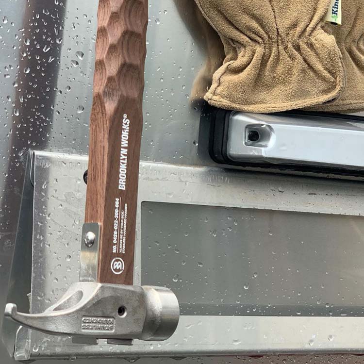 [브루클린웍스] 월넛 해머 팩망치 망치 팩+핸들 커버