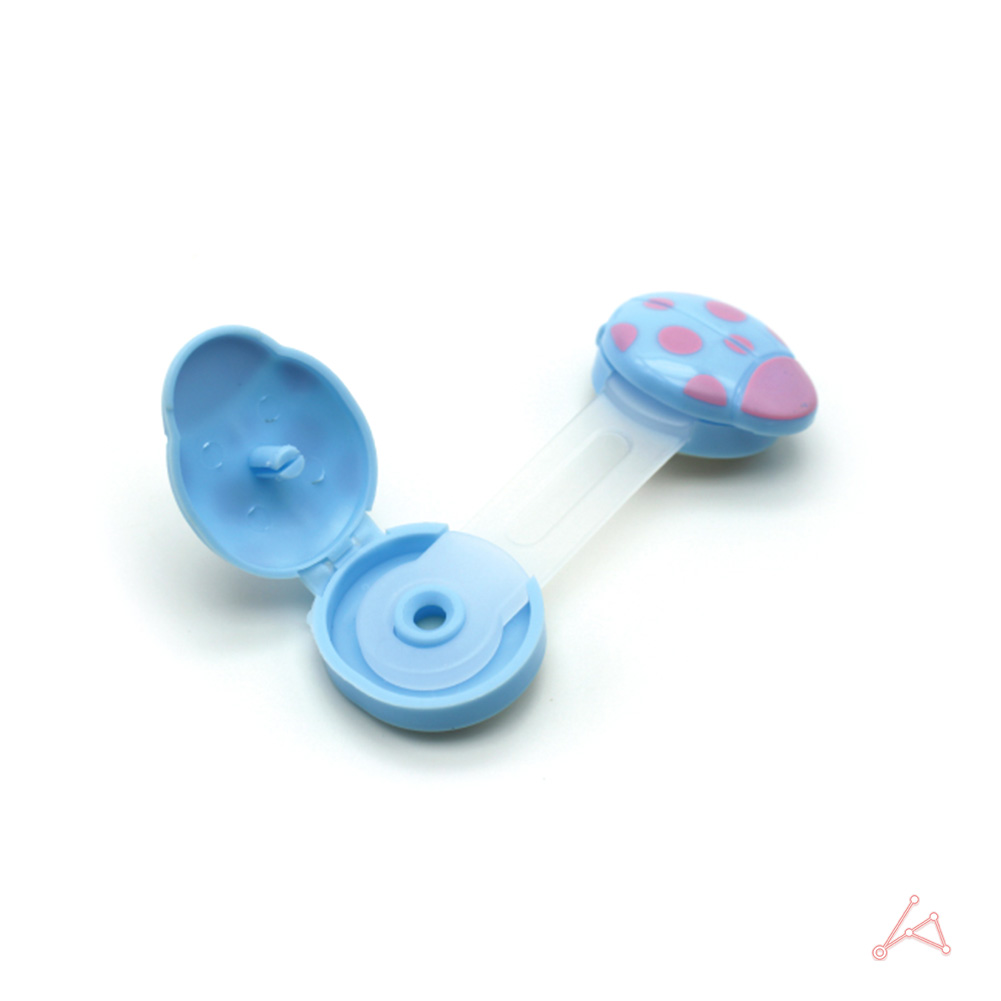 아기 문 열림방지 서랍 서랍장 싱크대 냉장고 잠금 장치 D - 상세 이미지 5