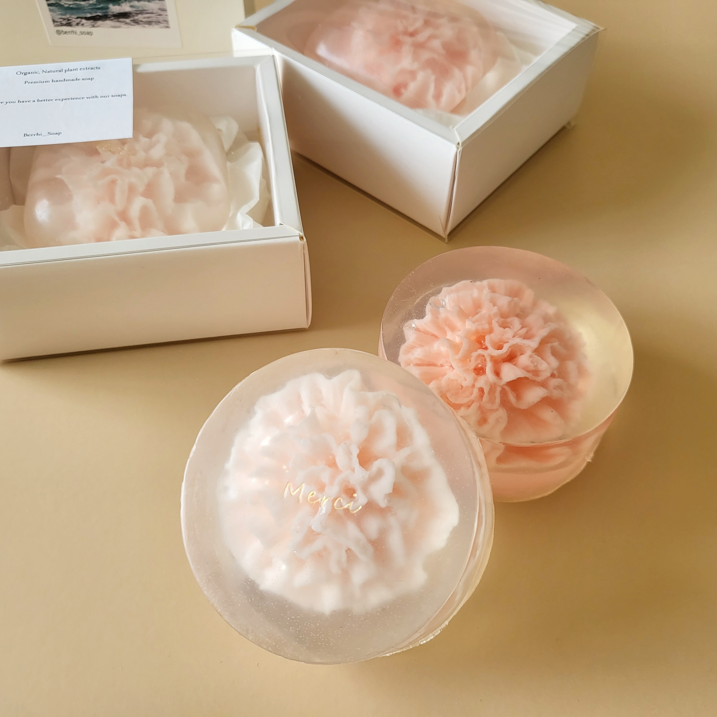카네이션비누 어버이날 스승의날 비누꽃 카네이션 플라워 선물 감사선물 100g 이미지 8