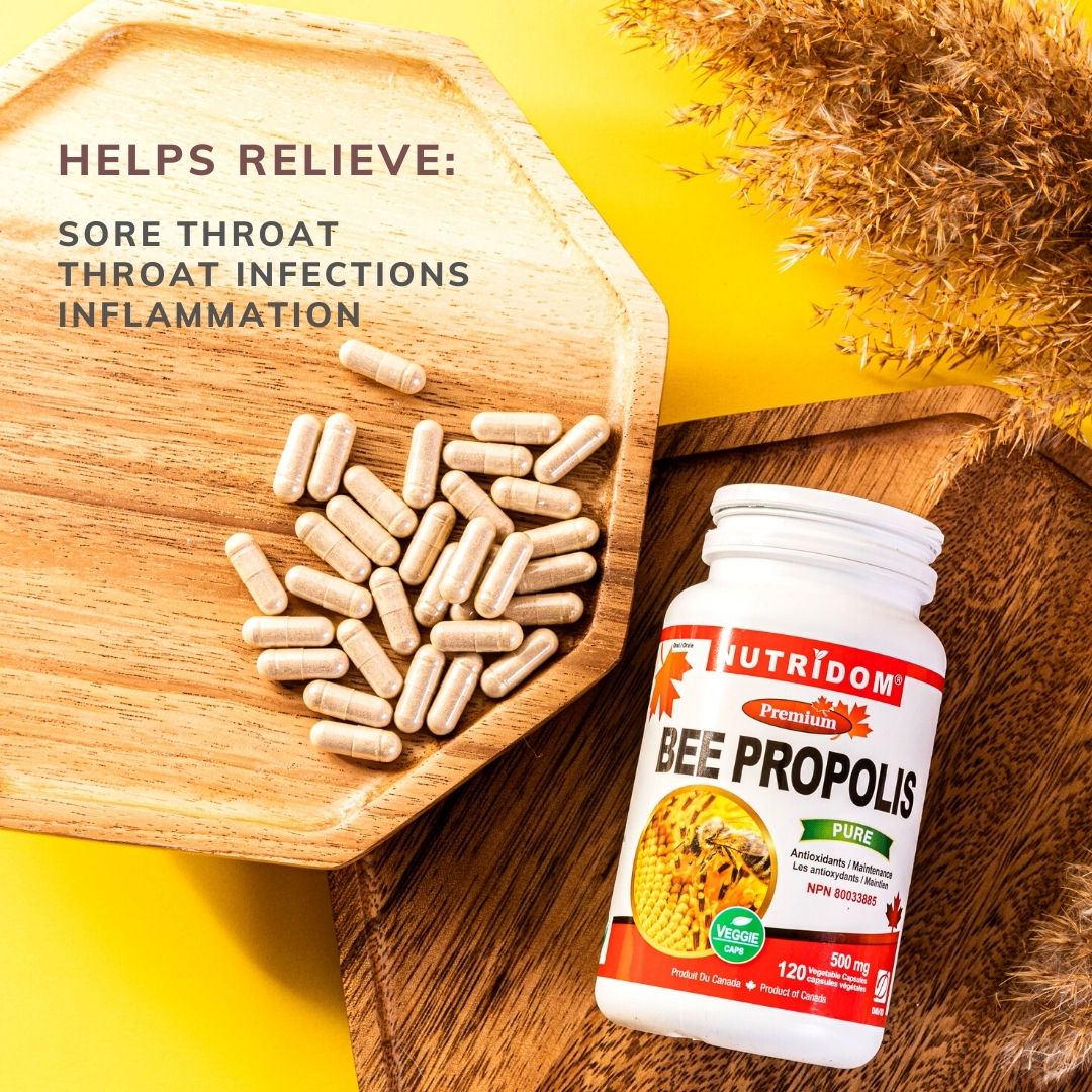 뉴트리돔 캐나다산 꿀벌 프로폴리스 500mg Bee Propolis 120캡슐, 2개 - 상세 이미지 3