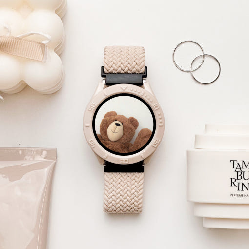 갤럭시워치 밀레니즈 루프 메탈 스트랩 이미지