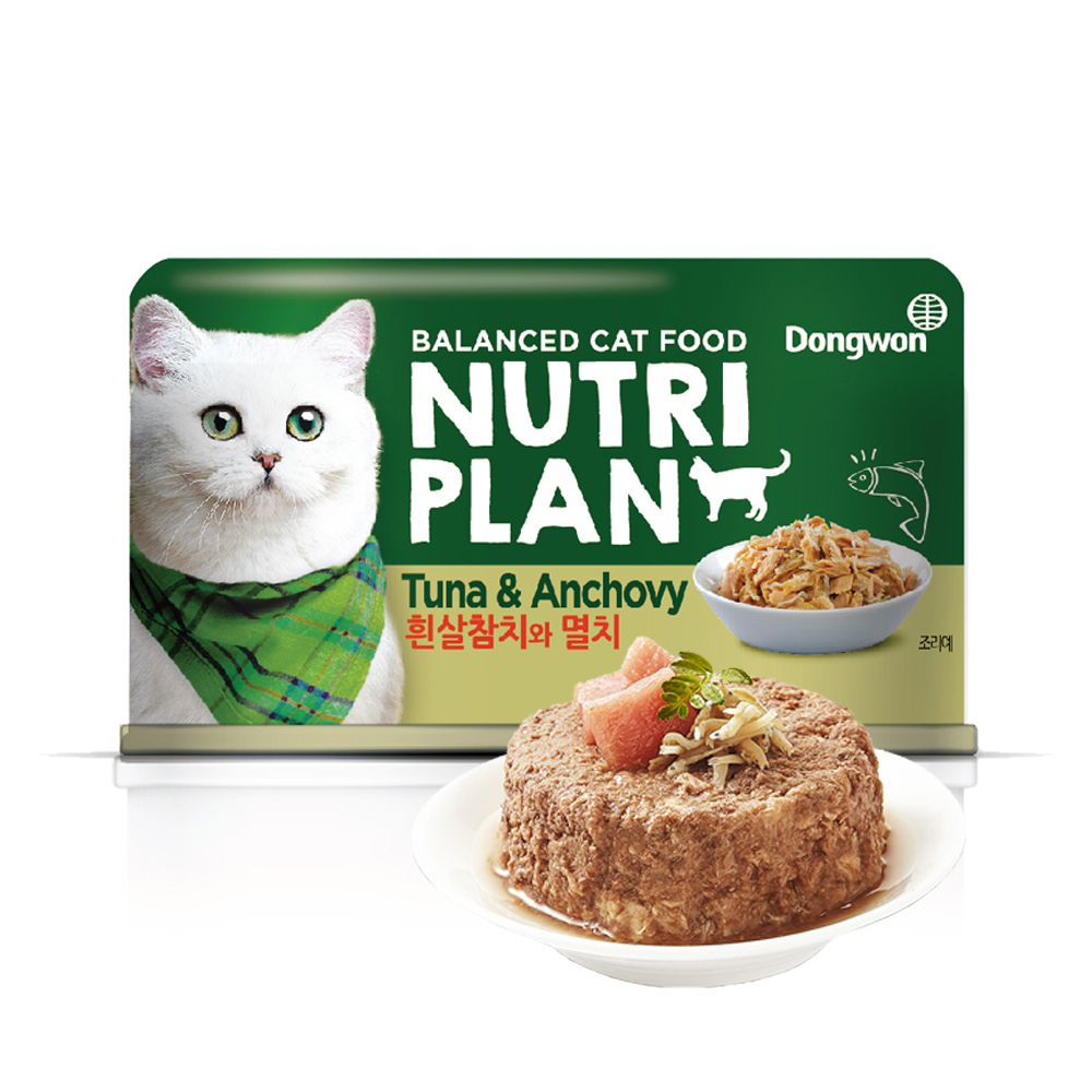 동원 뉴트리플랜 고양이캔 콤보6종160g 24캔 통조림 습식간식