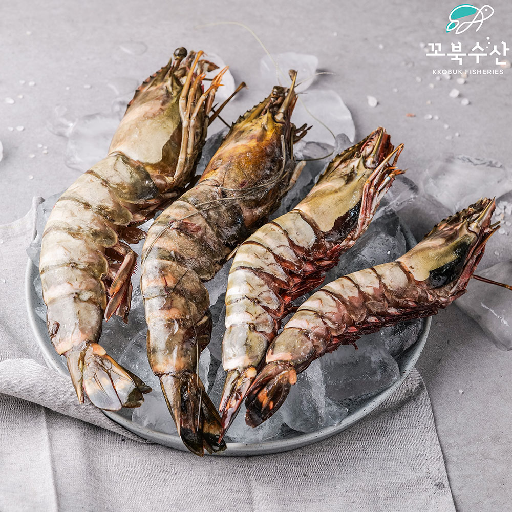 킹타이거 새우 (140-360g) 냉동 블랙타이거새우 - 상세 이미지 2