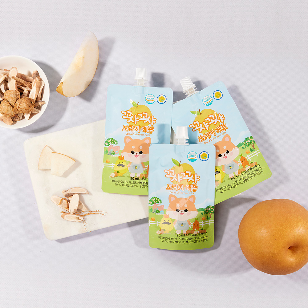 [꼬샤꼬샤] 신지식농업인장 도라지배즙 90ml 스파우트형 30포, 2개 이미지 2