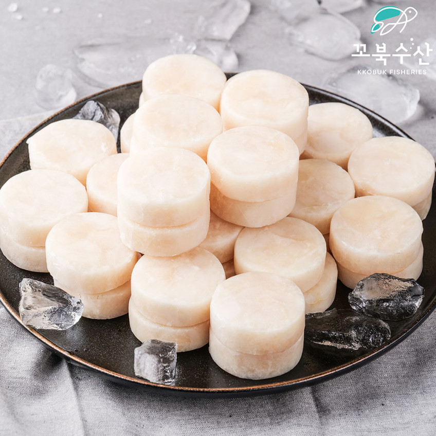 업소용 냉동 손질 가리비 관자 개아지살 1kg X 10개 벌크 판매처 상세 정보 이미지 2