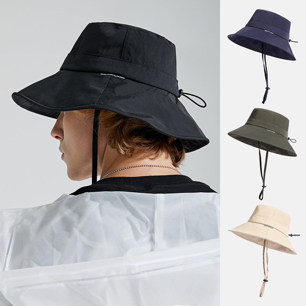 챙넓은 남자 여성 여름 대두 빅사이즈 버킷햇 벙거지 휴양지 정글 여행 비치 물놀이 모자