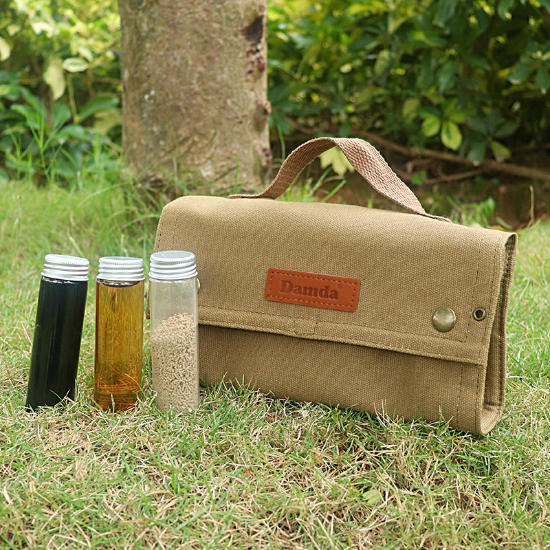 담다 캠핑양념통 캠핑조미료 보관가방 휴대용 소스통 파우치 케이스