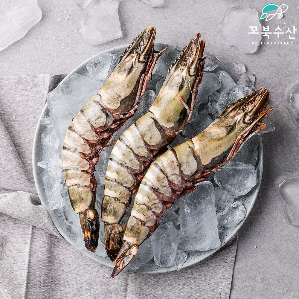 킹타이거 새우 (140-360g) 냉동 블랙타이거새우 이미지 6
