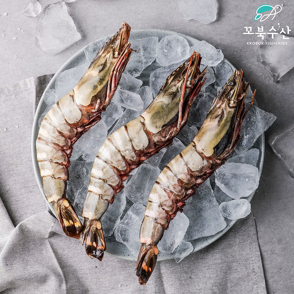 킹타이거 새우 (140-360g) 냉동 블랙타이거새우 이미지 7