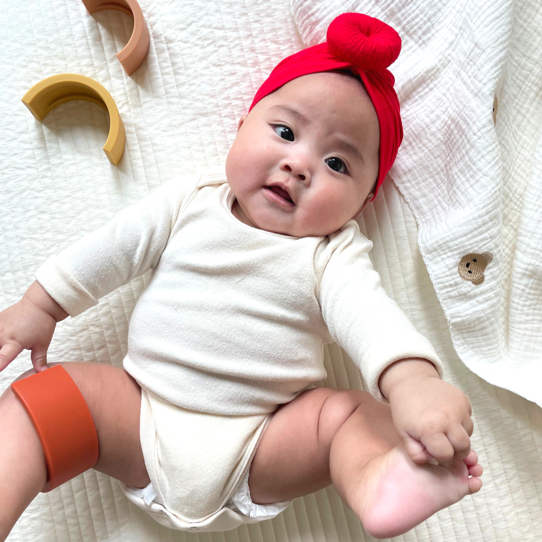 아기터번 헤어밴드 아기 신생아 머리띠 비니 출산선물