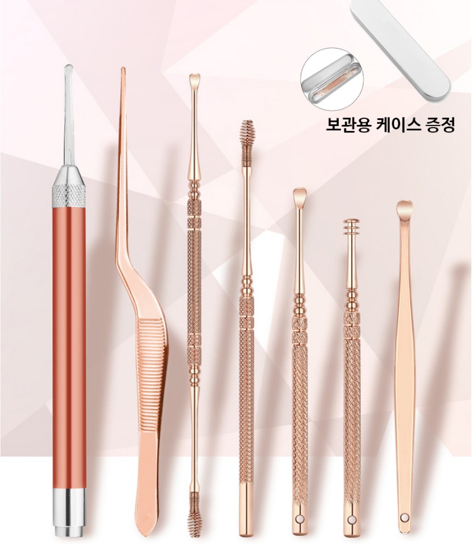 편의점 귀이개 스프링 귀지집게 귀지제거 귀파개 귀쑤시개 귀후비개 - 상세 이미지 2