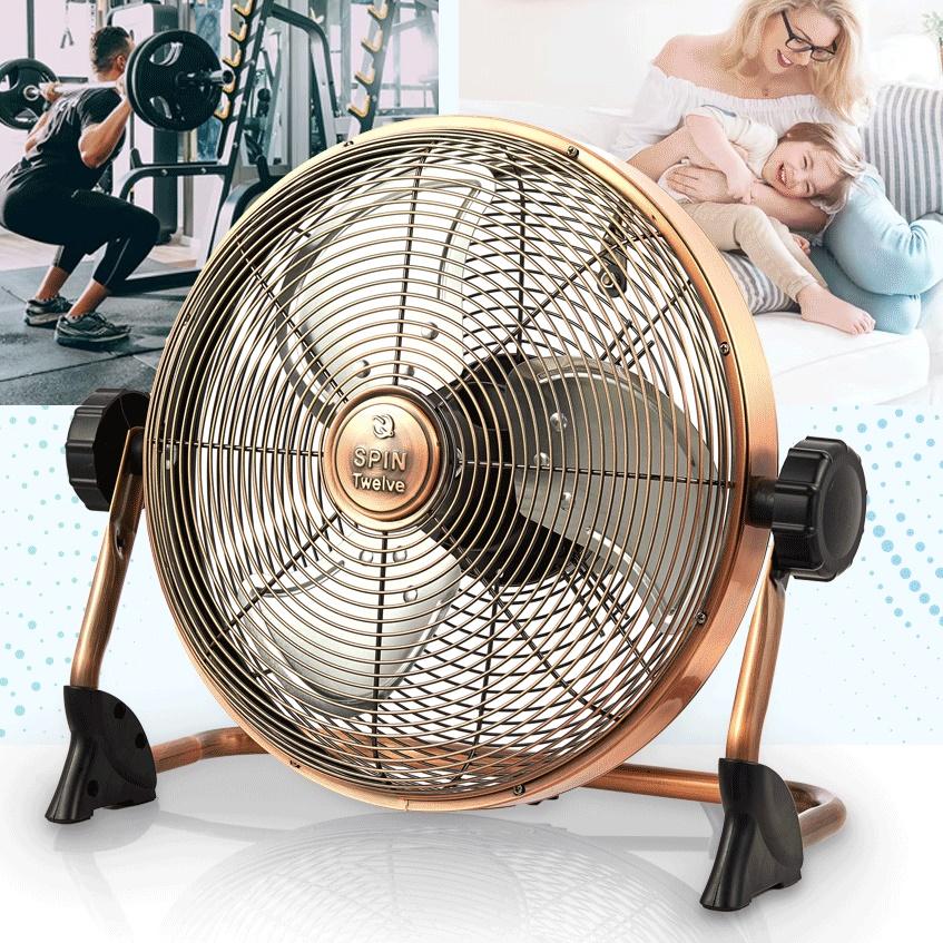 휴대용 메탈선풍기 무선 캠핑써큘레이터 저소음 충전식 야외선풍기 - 상품 이미지