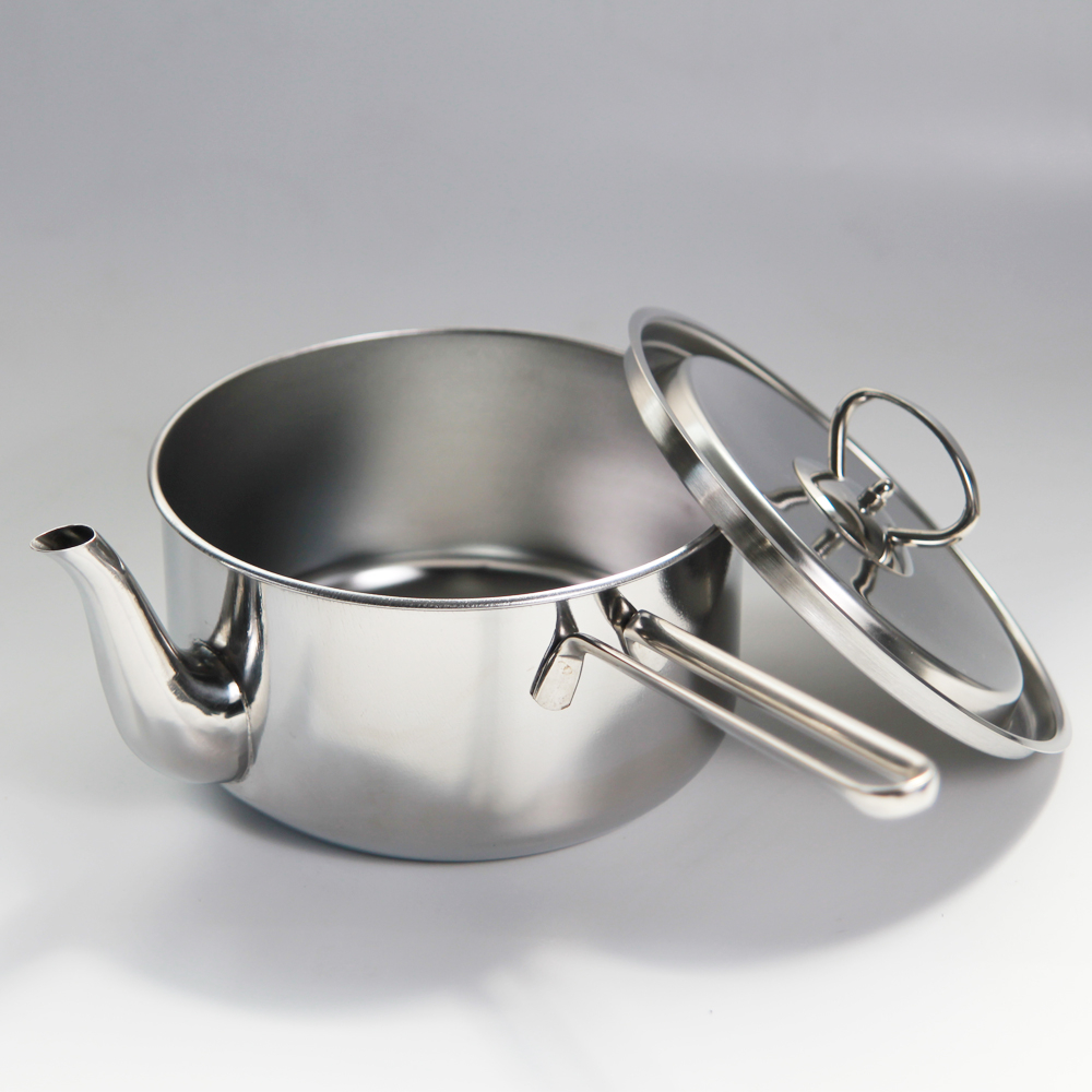 리빙 국산 올 스텐IH 주전자냄비 18cm 비빔라면 냄비 - 상세 이미지 5