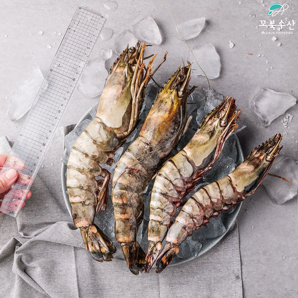 킹타이거 새우 (140-360g) 냉동 블랙타이거새우 - 상세 이미지 3