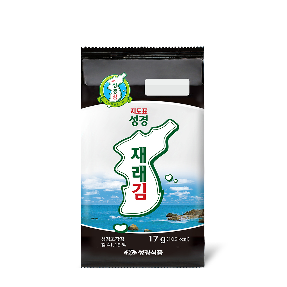 [성경김본사] 대용량 재래 도시락김(30매) 17g, 1개 - 상품 이미지