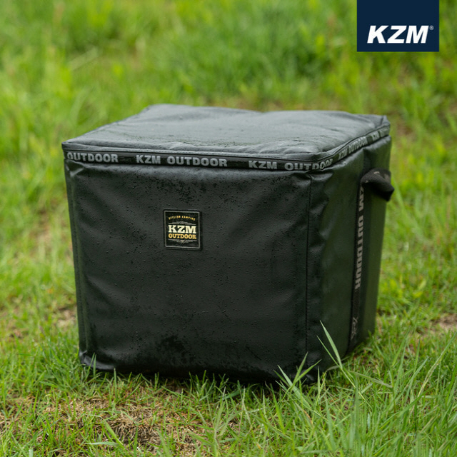 카즈미 스카디 소프트 쿨러 캠핑 아이스 박스 25L 쿨러백 보냉 배달 가방 접이식 라이더