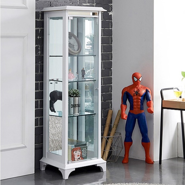 인테리어 장식장 슬림 장식장 유리진열장 유리장 술 양주 장식장