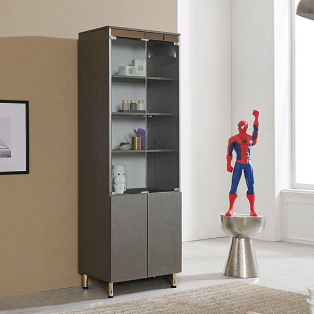 인테리어장식장 거실 유리장 양주 진열장 술 위스키 유리 진열장