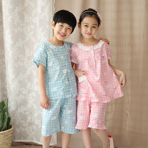 아동유아용 잠옷 반팔 여름용 상하세트 - 상세 이미지 4