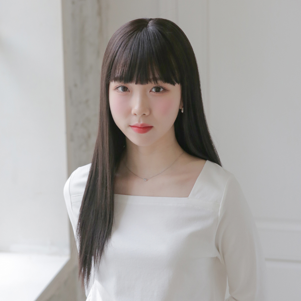 긴생머리 여성가발 긴머리가발 전체 통가발 - 상품 이미지