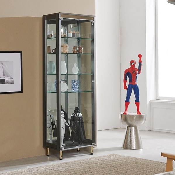 거실 유리장 인테리어 장식장 술 장식장 양주 위스키 유리 진열장