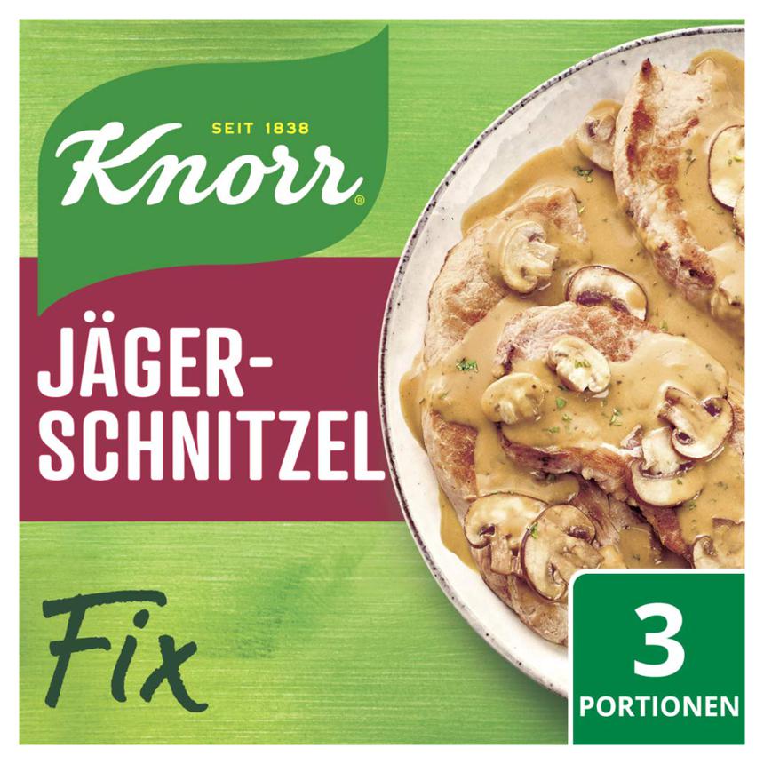 Knorr 크노르 픽스 Jager 슈니첼 Fix Schnitzel 47G 6개 : 한국퍼스트무역