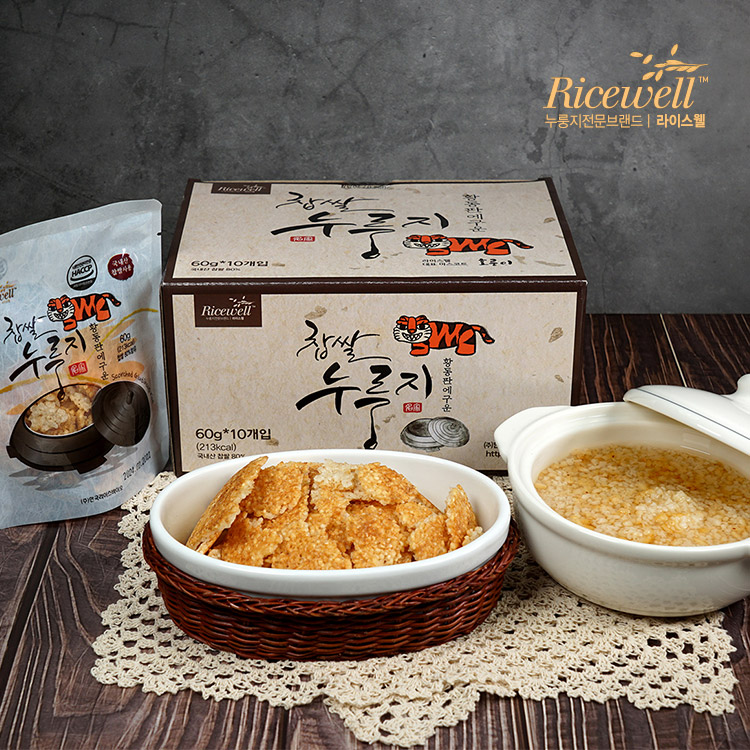라이스웰 찹쌀누룽지 60g, 10개입, 3개 - 상세 이미지 3
