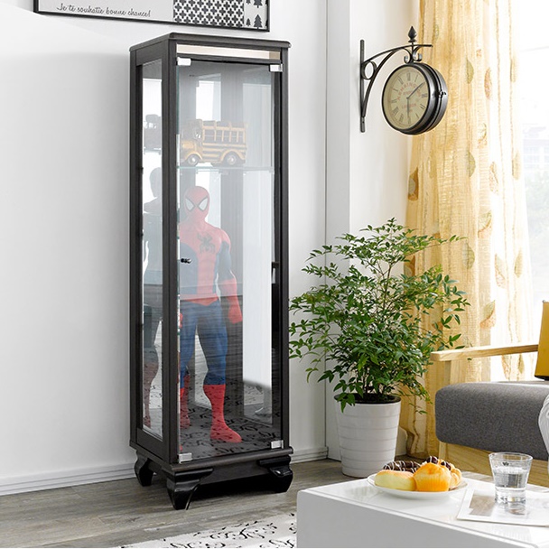 거실 인테리어 장식장 유리장 유리진열장 위스키 와인 술 장식장