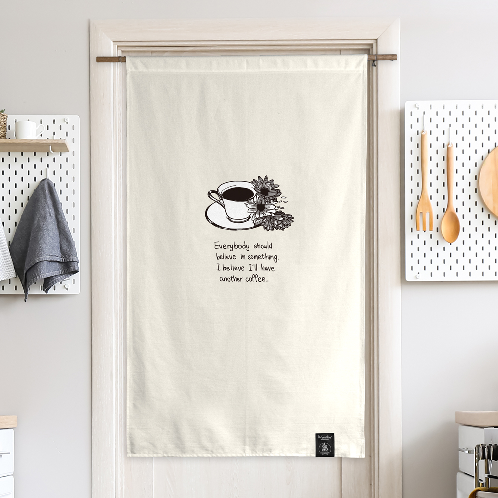 원세븐나인 도어커튼 커피&티-커피 S 가림막커튼 가리개