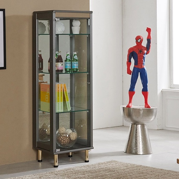 유리장 유리진열장 거실 인테리어장식장 위스키 술 양주 장식장