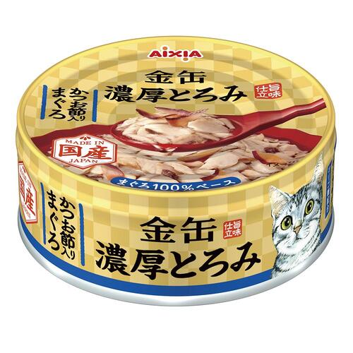 아이시아 금관 농후 참치와 가다랑어포, 70g, 1개 - 상품 이미지