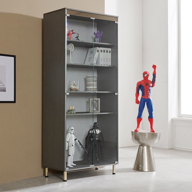 인테리어 장식장 거실 유리장 술 위스키 양주 장식장 유리진열장