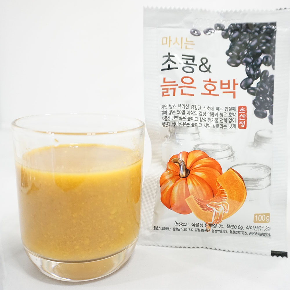 한상준 명인 마시는 호박 초콩 100g 30팩 천연 발효 - 메인 이미지