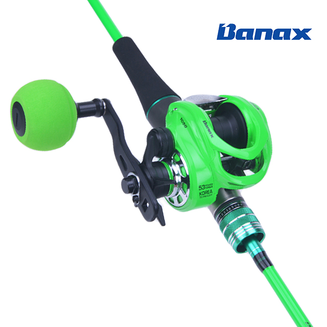 바낙스 챔프 세트 베이트릴 낚시대 합사 C160G+105G 좌핸들 - 상세 이미지 4