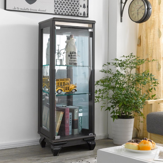 인테리어 장식장 유리 진열장 엔틱 장식장 양주 위스키 술 유리장