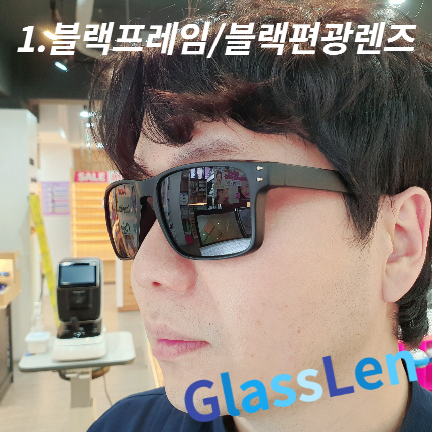 골프선글라스 편광 미러 초경량 낚시 운전 스포츠 썬그라스 TSGL05 - 상세 이미지 2
