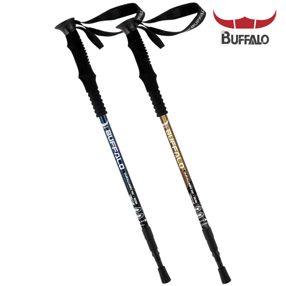 버팔로 센텀 3단 등산스틱 2개1세트 듀랄루민 트레킹 등산용품