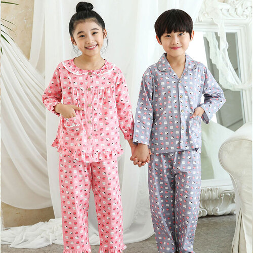 아동실내복 잠옷 홈웨어 키즈 유아 순면 극세사 긴팔 상하세트 - 상세 이미지 5