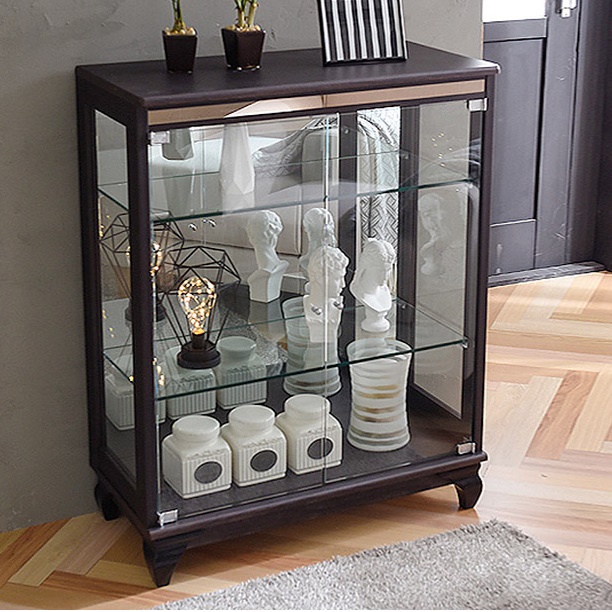 낮은 장식장 인테리어 장식장 술 양주 위스키 유리장 유리진열장