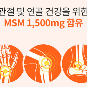 엔젯오리진 MSM 엠에스엠 관절 조인트 케어 식이유황 MSN 관절영양제 ... 맛있게 먹은 솔직 후기 - 상품 이미지 3
