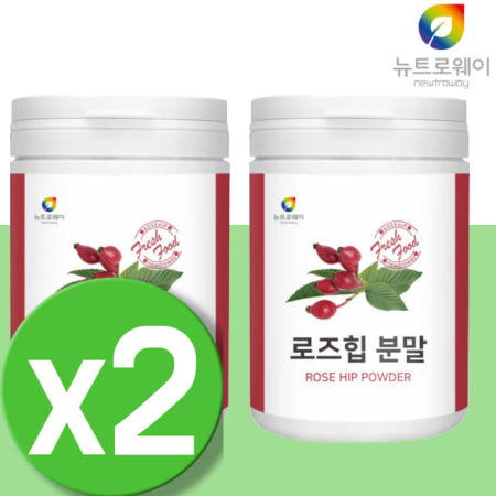 로즈힙 분말 쥬스 퓨레 로즈힙차 주스 로즈힙티 로즈힙 퓨레 가루 장미나무 열매차 필로퀴논 라이코펜 로즈힙차 ROSEHIP 2통