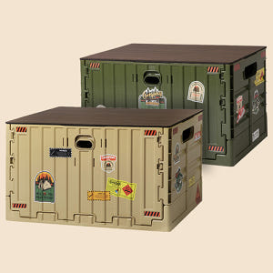 카고컨테이너 캠핑 오픈형 폴딩박스 테이블 다용도 수납 멀티상자 접이식 트... 운동러 솔직 후기 | 실사용 리뷰 - 상품 이미지 2