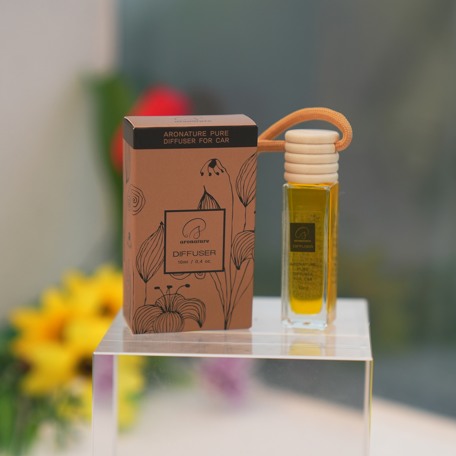아로네이처 퓨어 디퓨저 포 카 차량용 피톤치드 유칼립투스 파인 천연 방향제 10ml