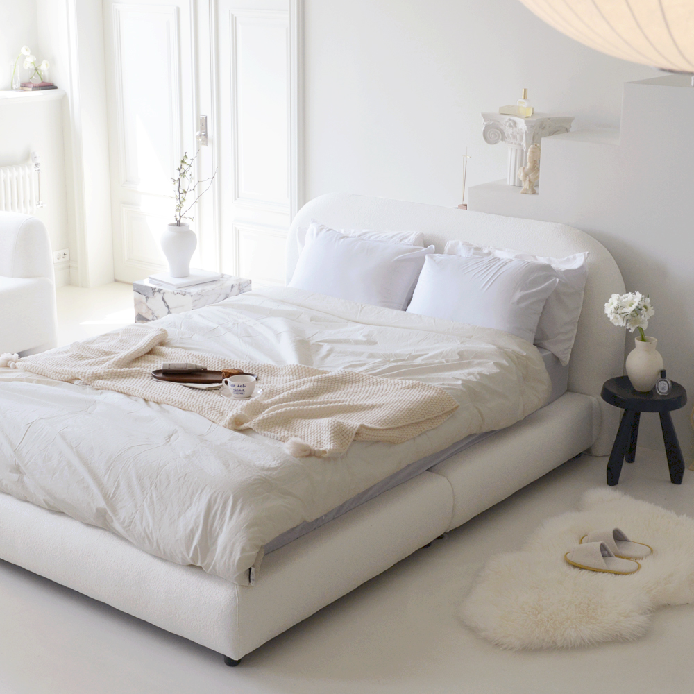 반트 마네모네 패브릭침대 프레임 퀸/킹 대표 이미지