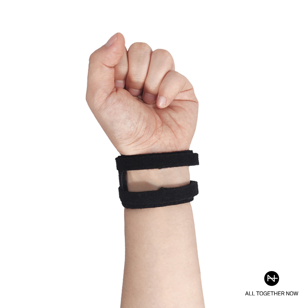 올투게더나우 손목보호대 손목 팔목 아대 TFCC 밴드 지지대 일자형 한쪽