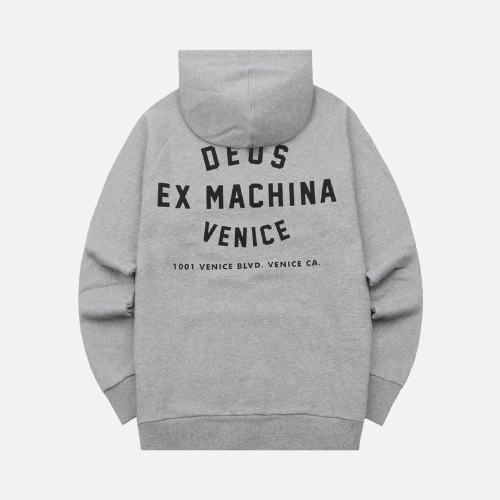 데우스 VENICE ADDRESS HOODIE 후드티 T_DMW48675C-GRM 이미지 3