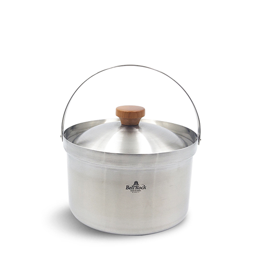 벨락 라이스 쿠커 1.9L 냄비 밥솥 캠핑 304 스테인리스 - 상세 이미지 4
