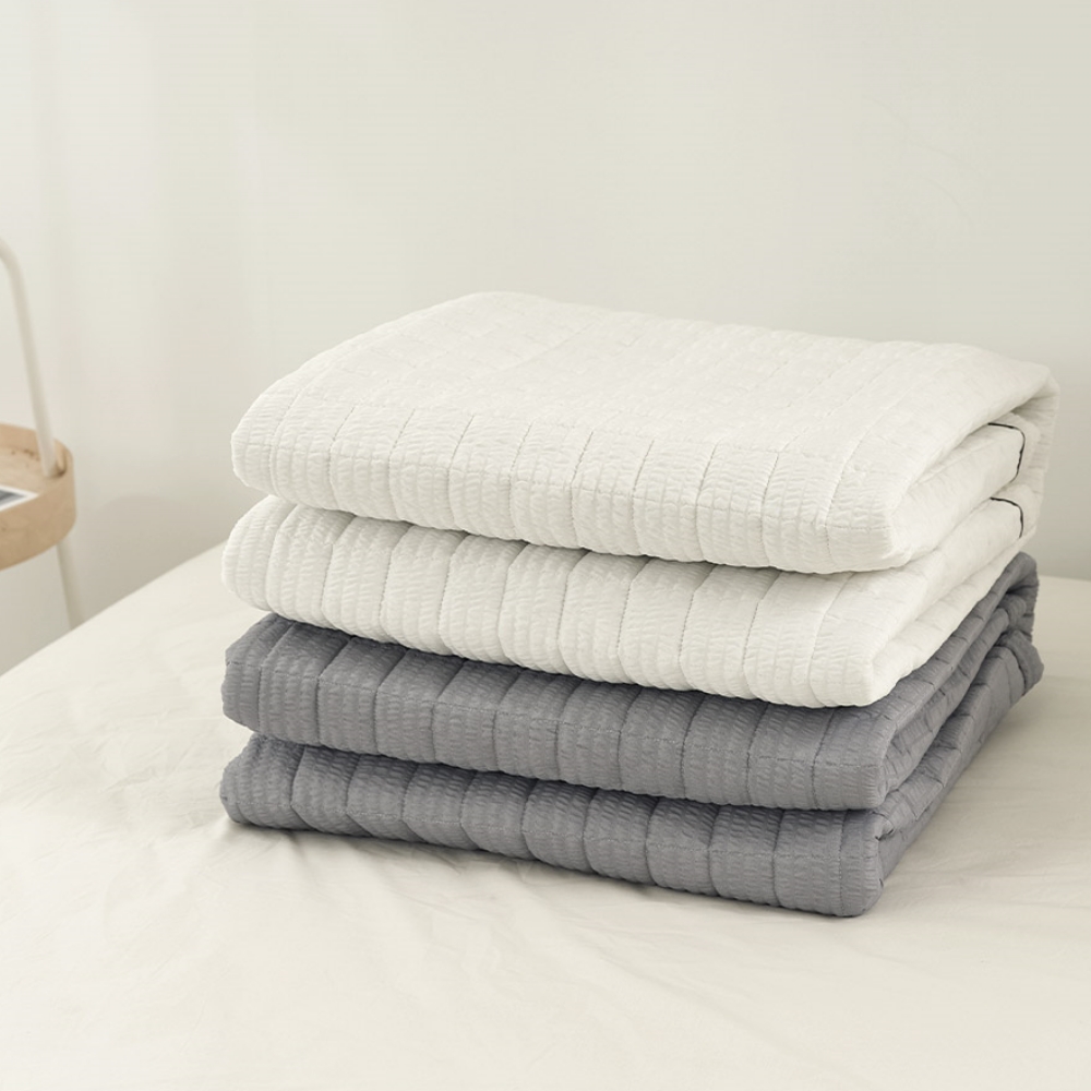 여름침대패드 매트리스 패드 SS 시어서커 지지미 슈퍼싱글